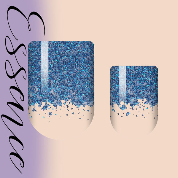 Sapphire Bling Essence Nail Wrap