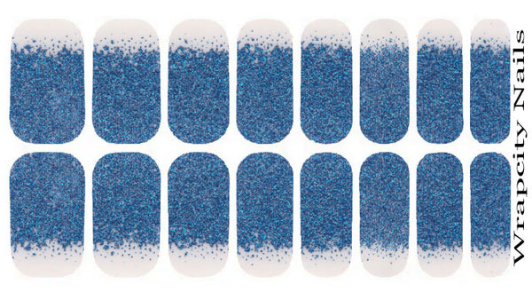 Sapphire Bling Essence Nail Wrap