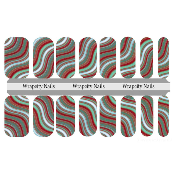 Smooth Grooves EXCLUSIVE Nail Wrap