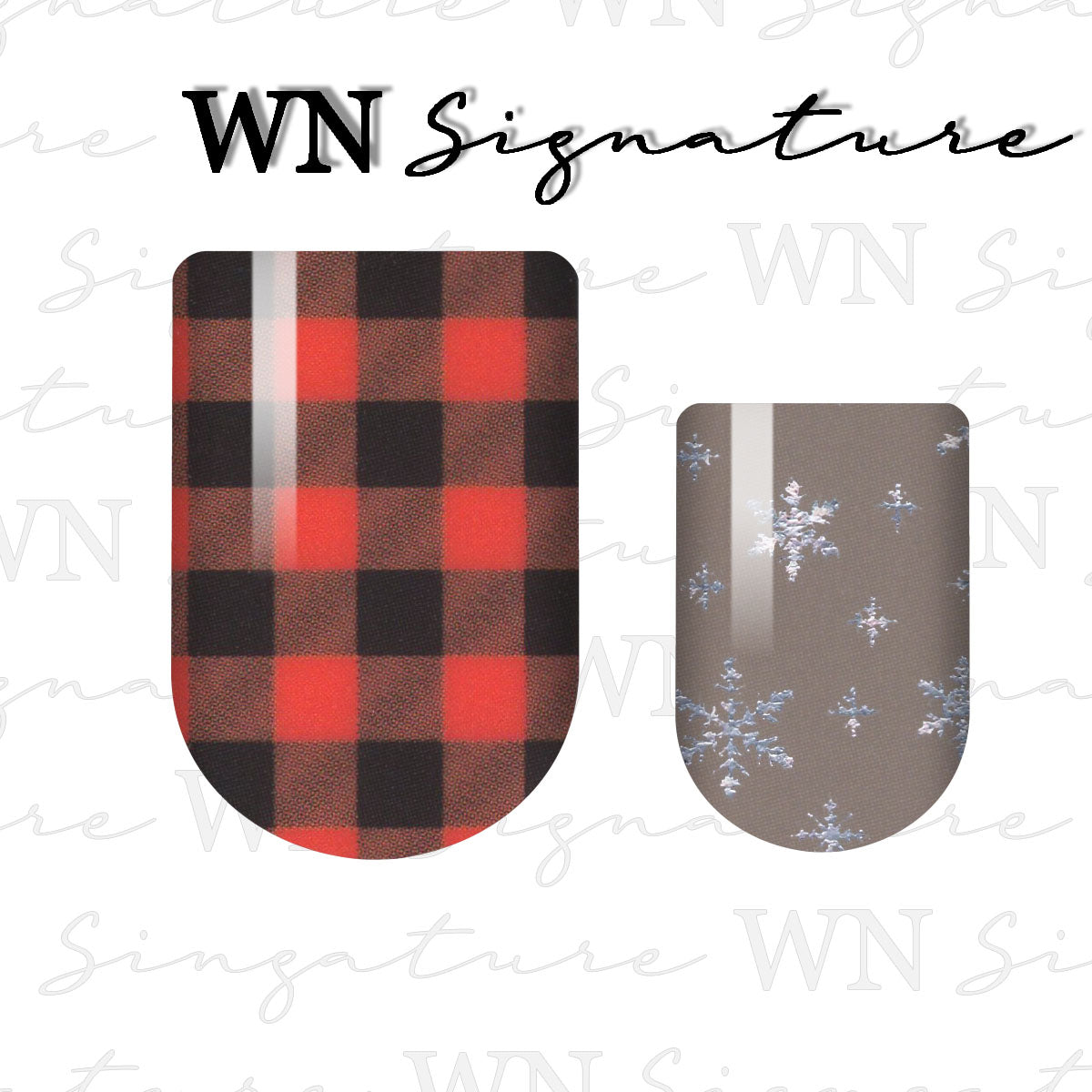 Snowflake Snuggles Signature Nail Wrap