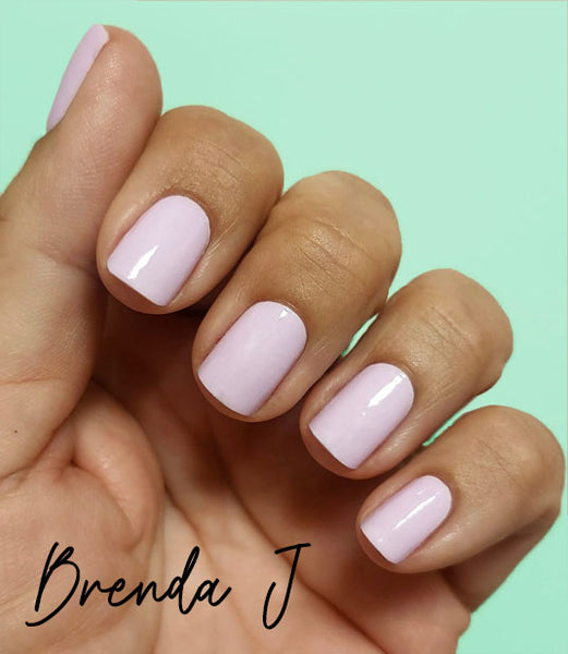 Soft Pink Glow Deluxe Nail Wrap