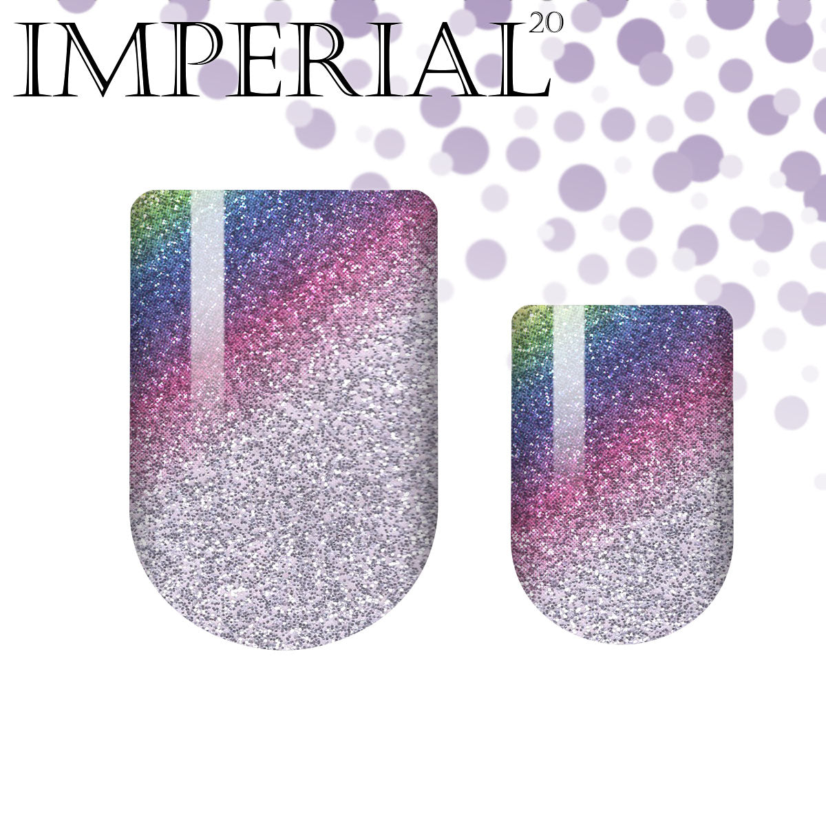 Sparkle Spectrum Imperial Nail Wrap