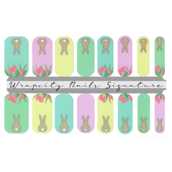 Splitting Hares Dual Ended Signature Nail Wrap