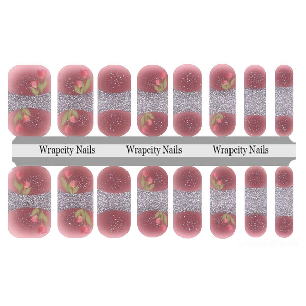 Spring French Nail Wrap