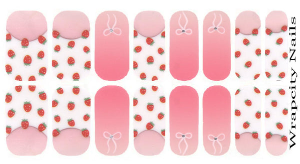 Strawberry Bliss Essence Nail Wrap