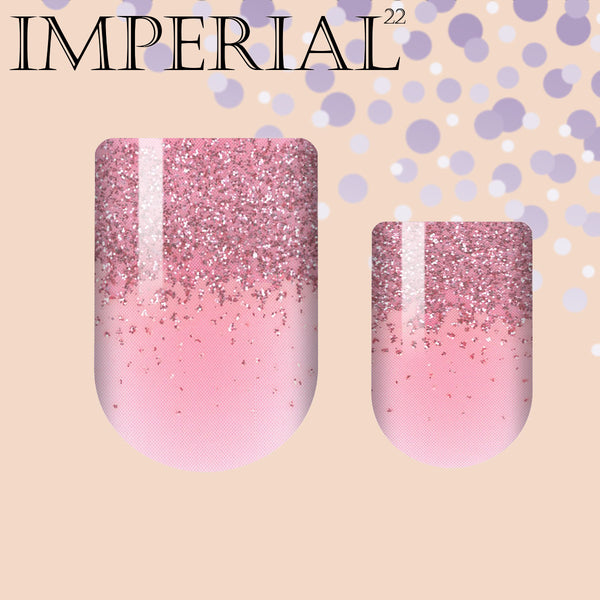 Strawberry Sprinkles Imperial Nail Wrap