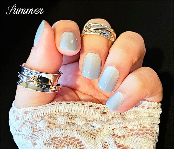 Summer Break Dual Ended Signature Nail Wrap