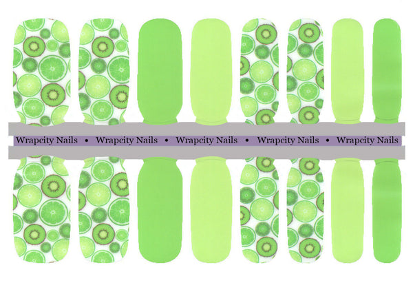Sweet Greens Prestige Nail Wrap