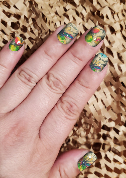Technicolor Dreams Luxury Nail Wrap