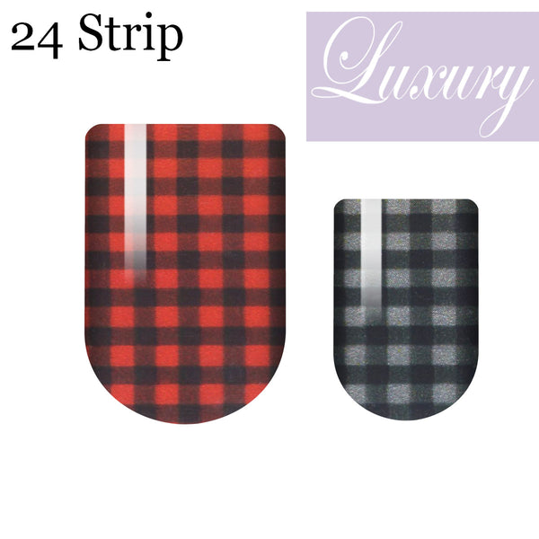 Throws of Winter Luxury Nail Wrap