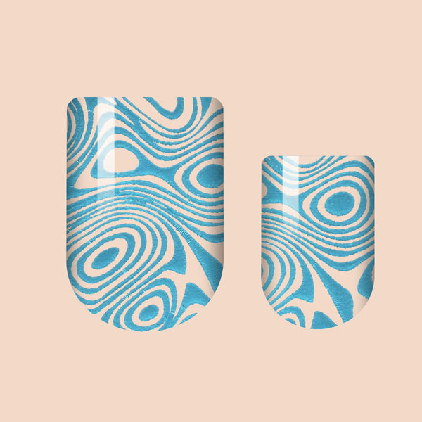 Tidepools Nail Wrap