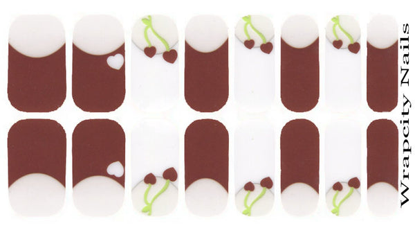 To Love and Cherry Essence Nail Wrap