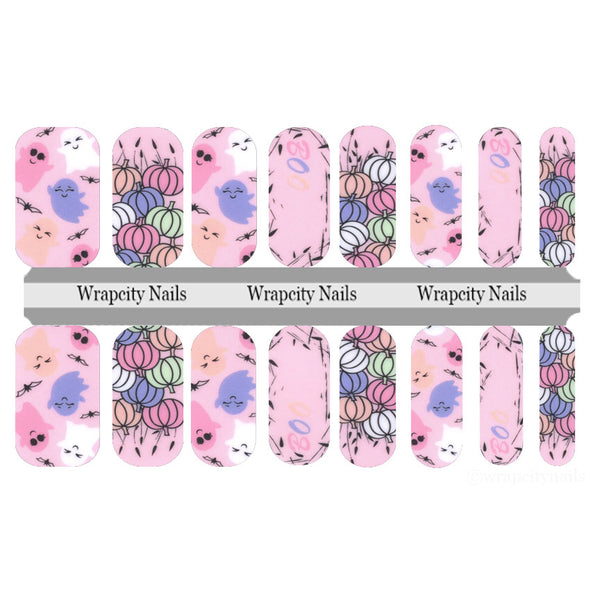 Trick or Sweet Nail Wrap