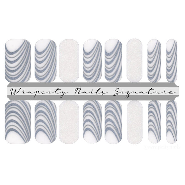 Tryst of Time Signature Nail Wrap
