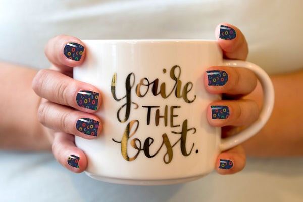 Vinyl Destination Chrome Luxury Nail Wrap