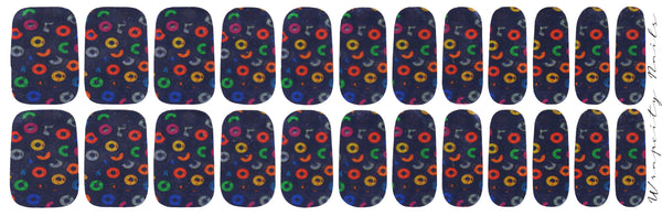 Vinyl Destination Chrome Luxury Nail Wrap