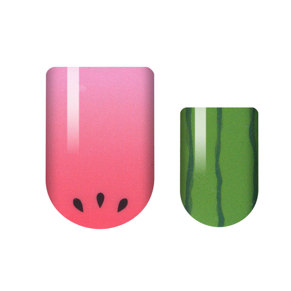 Watermelon Slice Nail Wrap