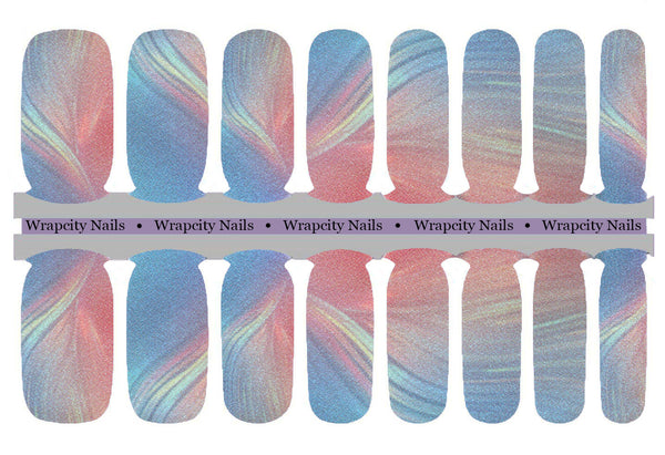 Whispers Prestige Chameleon Color-Shift Nail Wrap