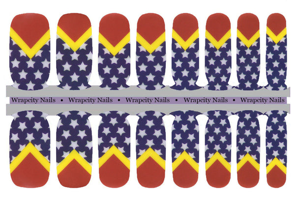 Wonder Women Prestige Nail Wrap