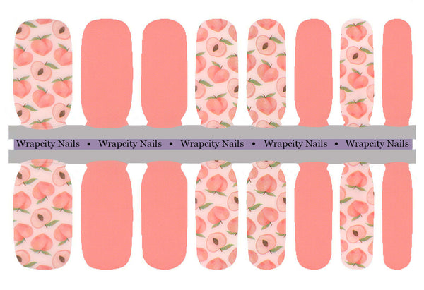 You're a Peach Prestige Nail Wrap