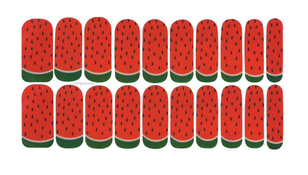 You're One In A Melon Luxury Nail Wrap