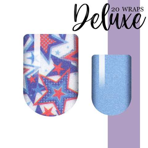America The Beautiful Deluxe Nail Wrap