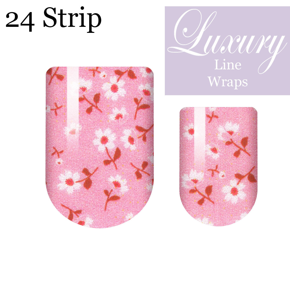 Apple Blossom Luxury Nail Wrap