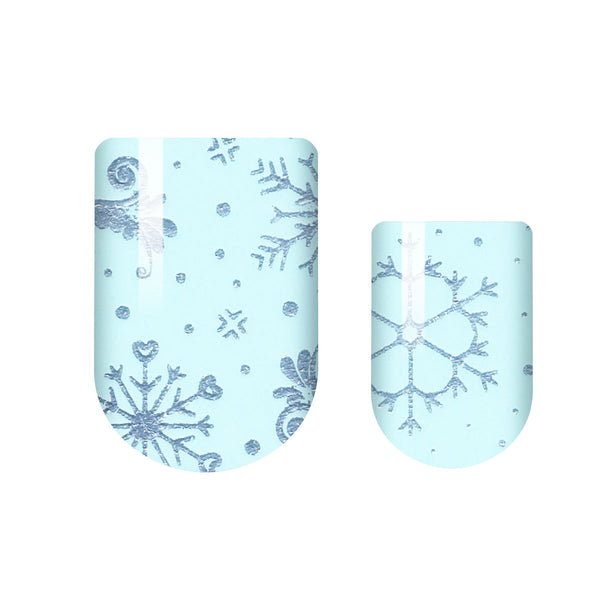 Arctic Frost Nail Wrap