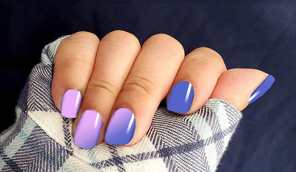 As The Sun Sets - Therma Color Nail Wrap