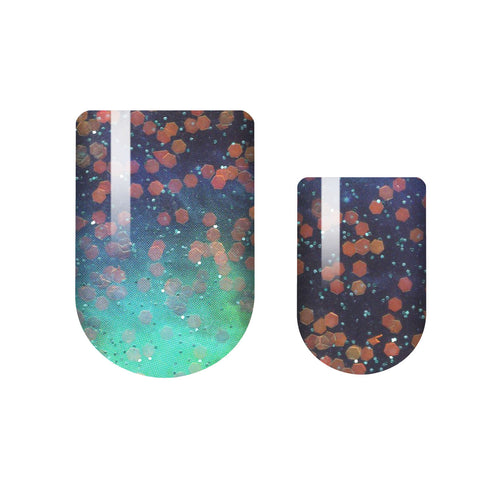 Aurora Borealis Nail Wrap