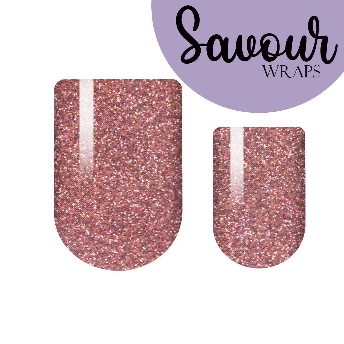 Axinite Gem Savour Nail Wrap