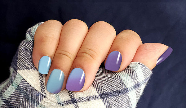Blue Skies Ahead - Therma Color Nail Wrap