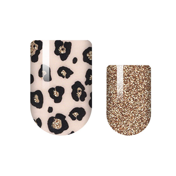 Blush Leopard Nail Wrap – Wrapcity Nails