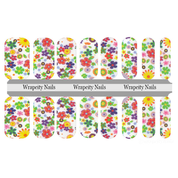 Campo De Flores Nail Wrap