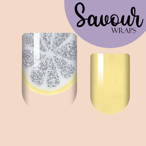 Citron Crème Savour Nail Wrap