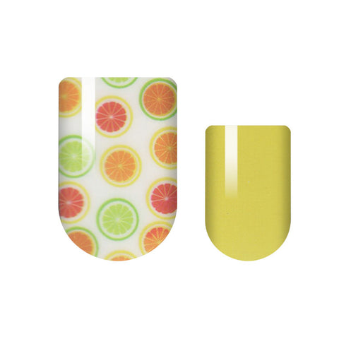 Citrus Squeeze Nail Wrap