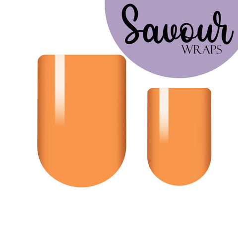 Clementine Savour Nail Wrap