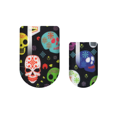 DOTD Skulls Nail Wrap