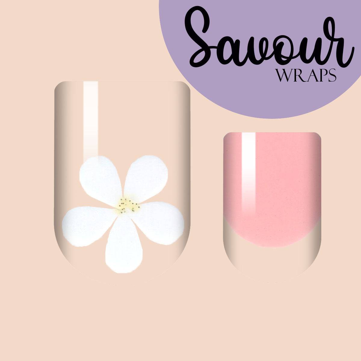 Daisy Dallop Savour Nail Wrap