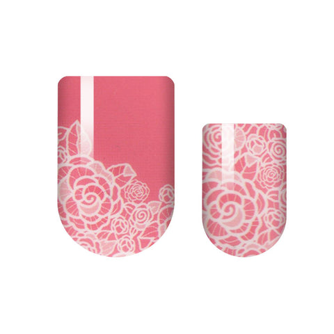 English Rose Nail Wrap