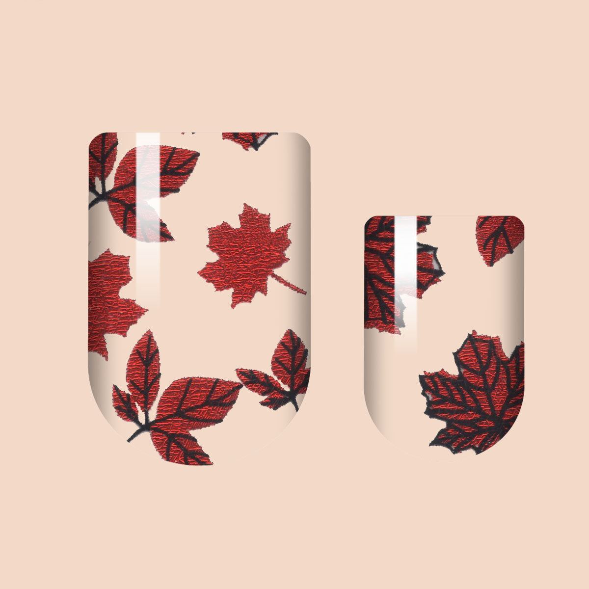 Fall Foiliage Nail Wrap