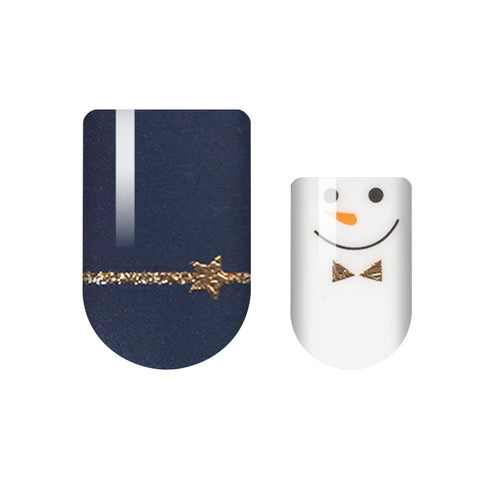 Fantastic Mr. Frosty Nail Wrap