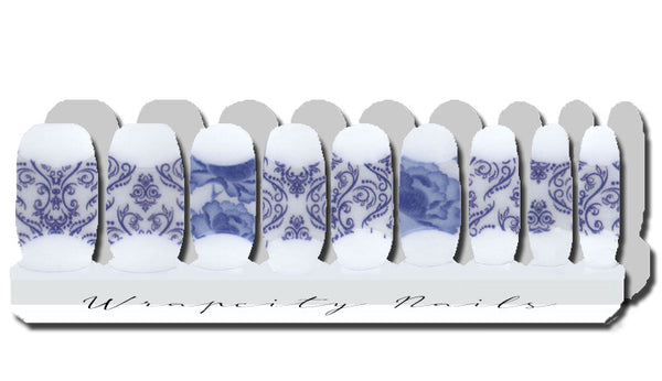 Fine China French Deluxe Nail Wrap