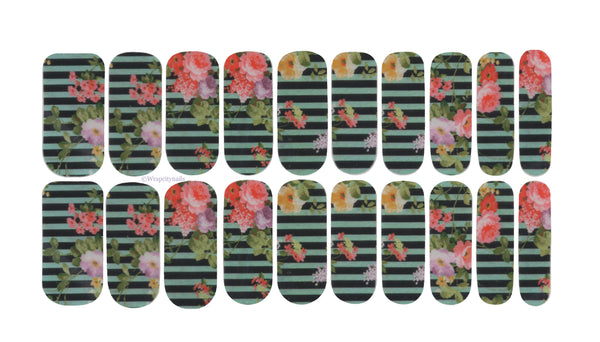 Floral Felicity Luxury Nail Wrap