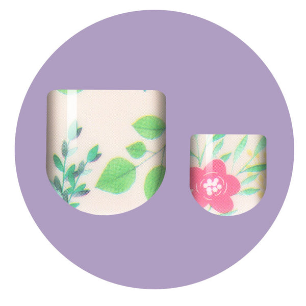 Garden Blooms Pedi Nail Wrap