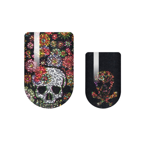 Graveyard Flowers Nail Wrap