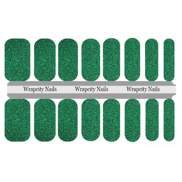 Green With Envy Nail Wrap