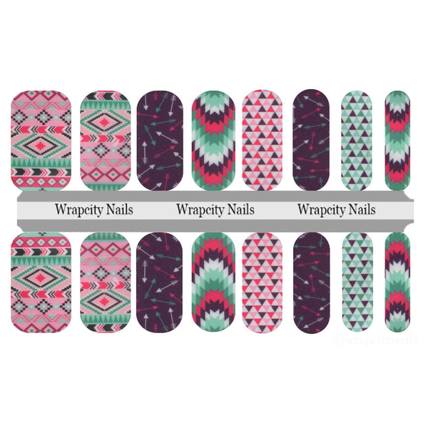 Head Poncho Nail Wrap