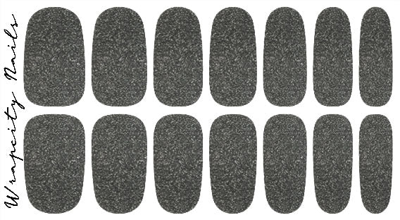 Hematite Gem Savour Nail Wrap