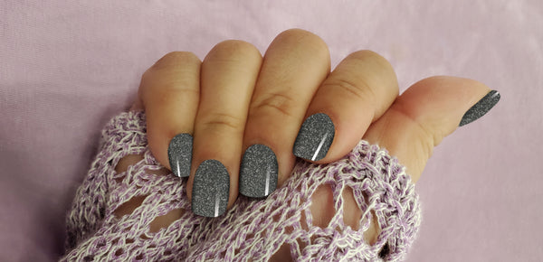 Hematite Gem Savour Nail Wrap